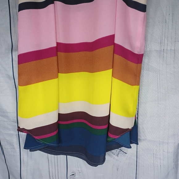 Violet And Claire Colorful Striped Sleeveless Top - Picture 9 of 9